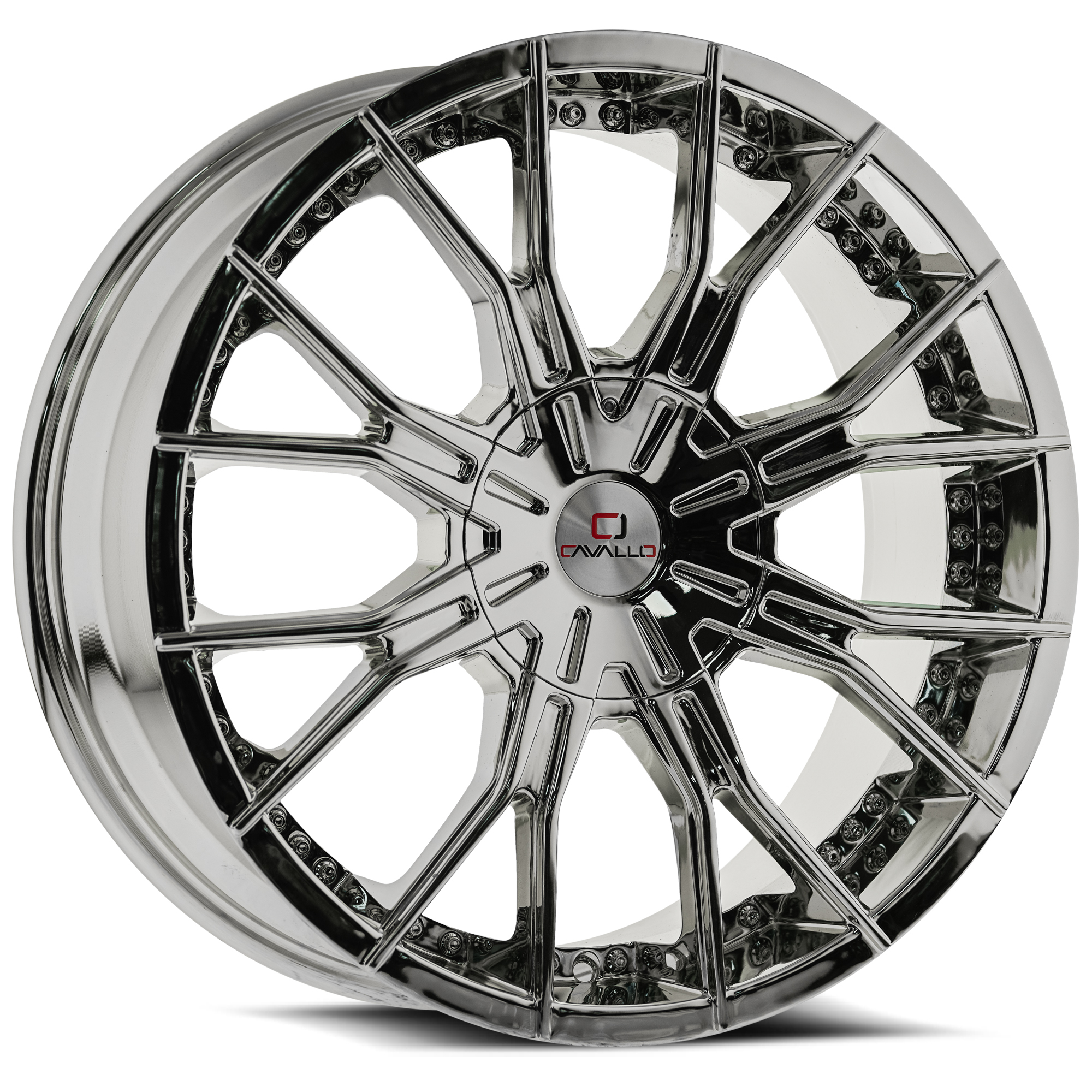 Cavallo CLV-36 Nano Chrome 18x8 (+35)4x100