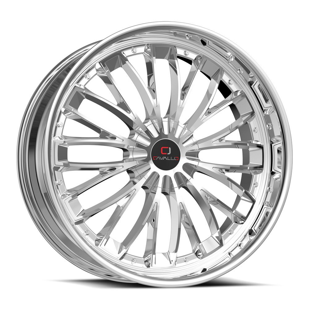 Cavallo CLV-42 Nano Chrome 18x8 (+35)4x100