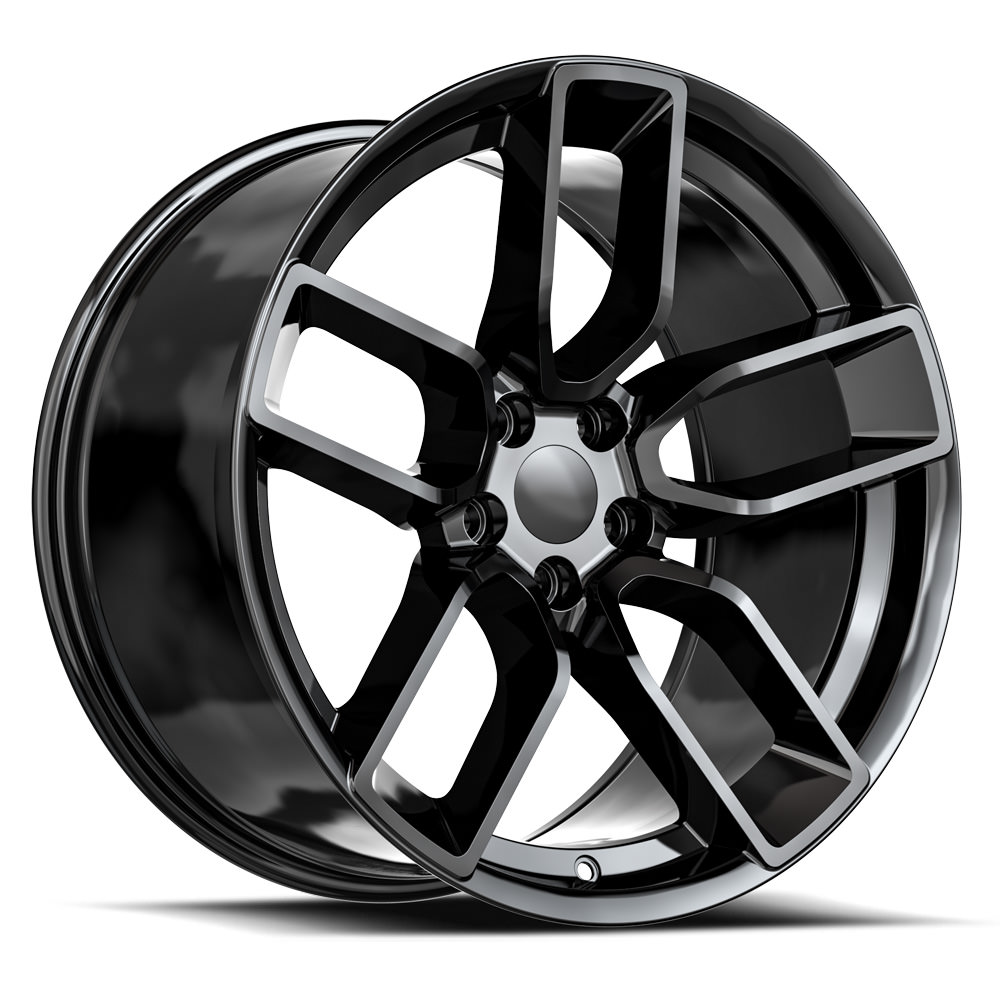 O.E. Revolution HC-3 Gloss Black 20x10.5 (+25)5x115