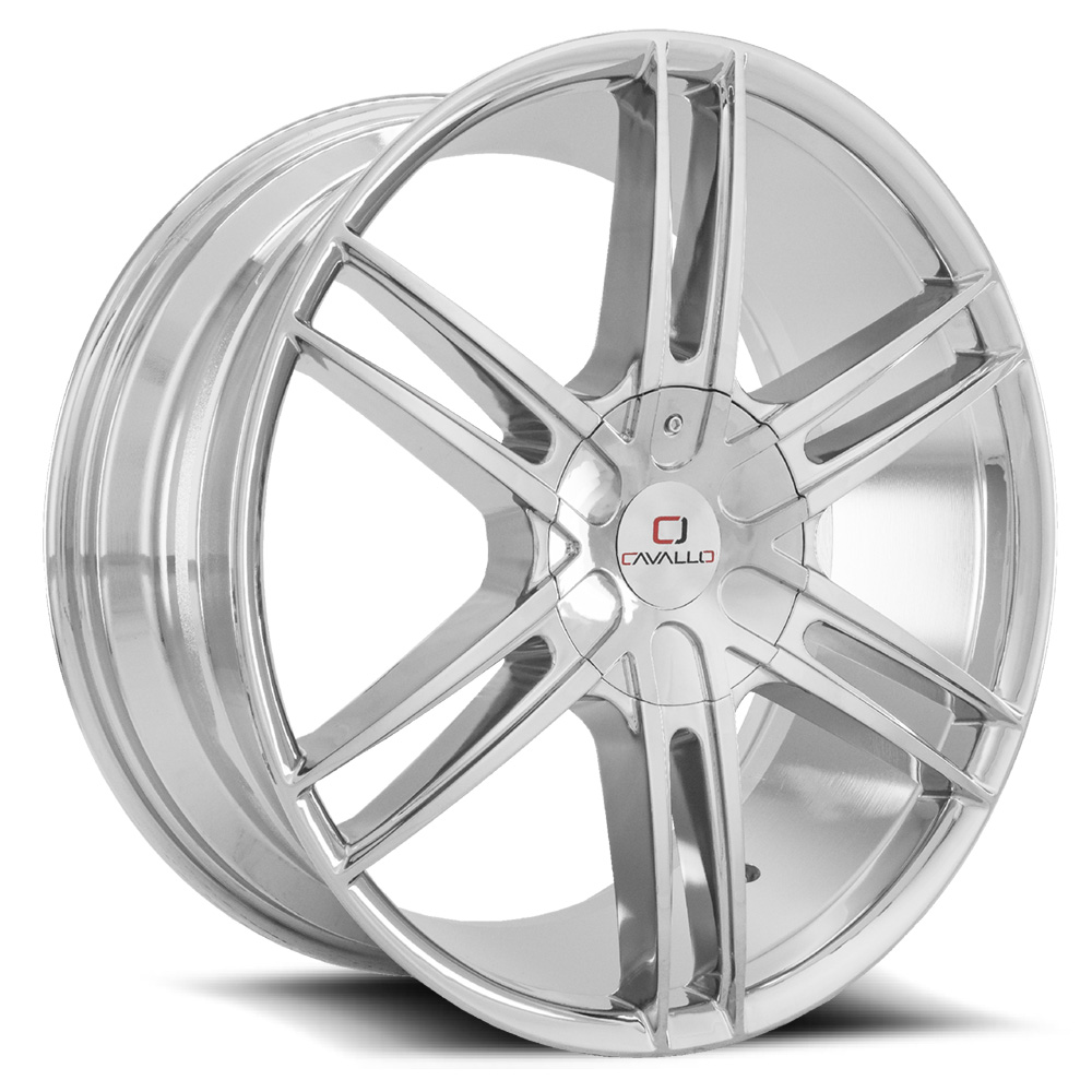Cavallo Clv-20 Chrome 20x8.5 (+15) 5x115
