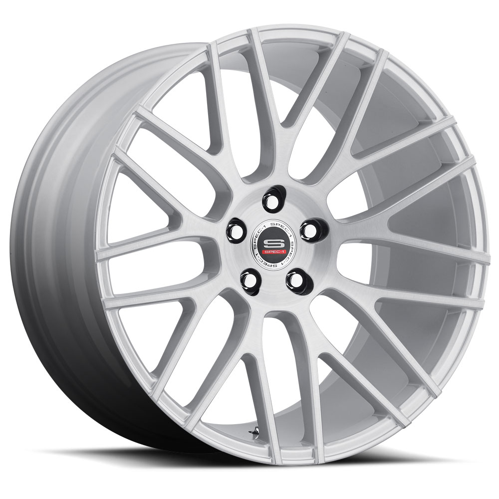 Spec-1 Spl-001 Silver & Brushed 20x10.5 (+42) Blank 5x