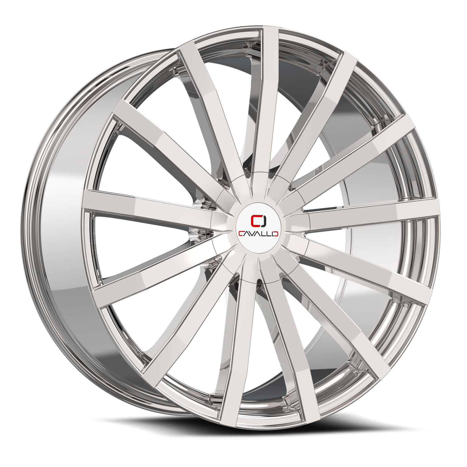 Cavallo CLV-52 Nano Chrome 20x8.5 (+35)5x112