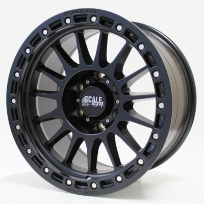 Scale 4x4 S01 Matte Black 17x9 6x139.7mm