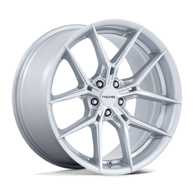 Niche 1pc Nc279 Prodigy 5 Silver W/ Machined Face 20x11 (+50) 5x120