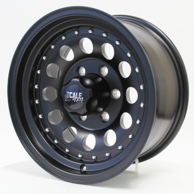 Scale 4x4 Bandit II  Matte Black 15x8 5x114.3mm