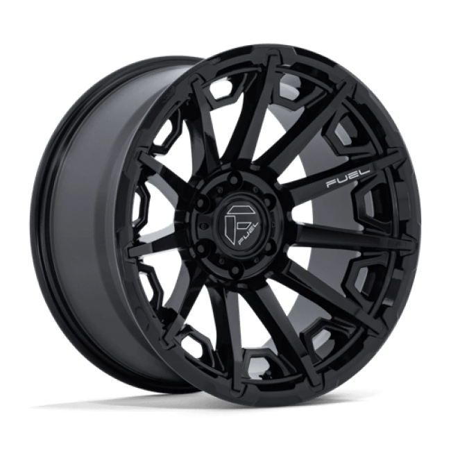 Fuel 1pc Fc900 Grip Gloss Black 22x9 (+1) 6x135