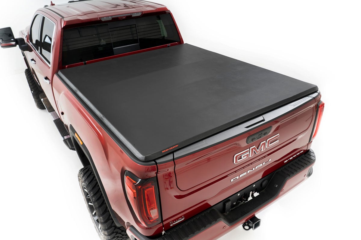 Soft Tri-Fold Bed Cover | 6'9" Bed | Chevy/GMC 2500HD/3500HD (20-25) - Image 2