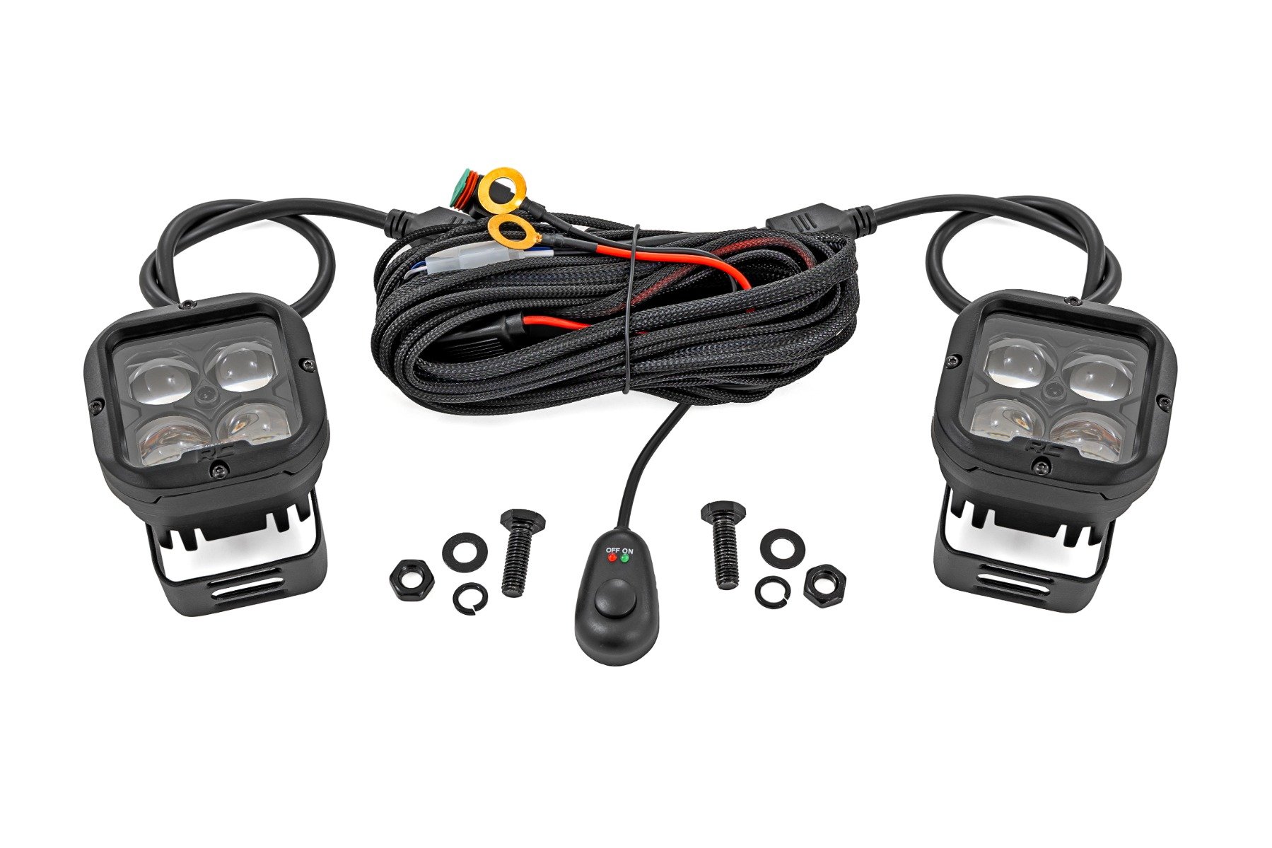 2 Inch SAE Driving Light Pods | Pair