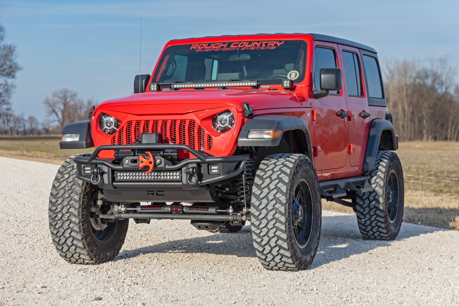 3.5 Inch lift Kit | C/A Drop | FR D/S | M1R | Jeep Wrangler Unlimited 4WD (24-25) - Image 5