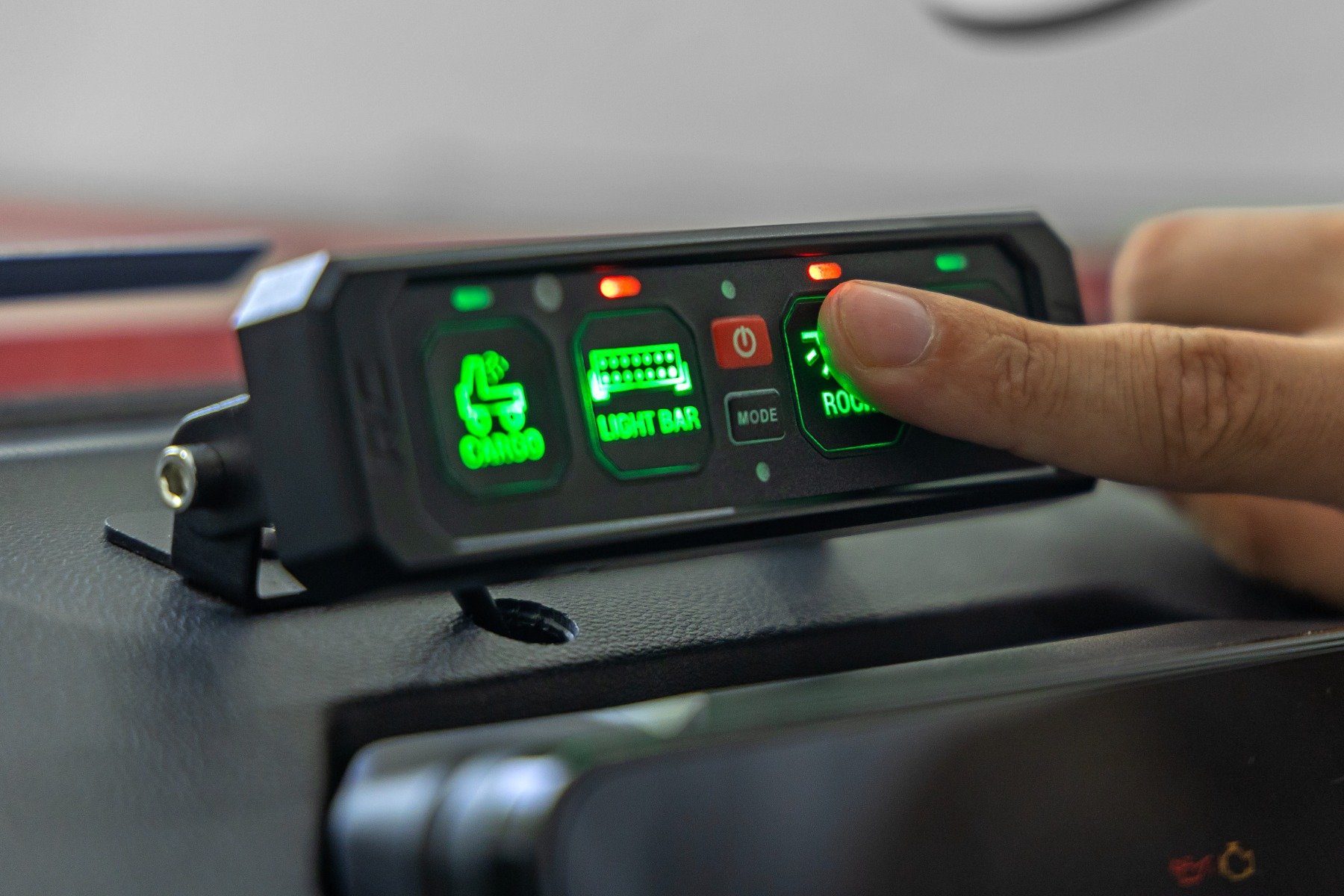 4 Gang Switch Panel | RGB Backlit Buttons | Multifunction Modes - Image 3