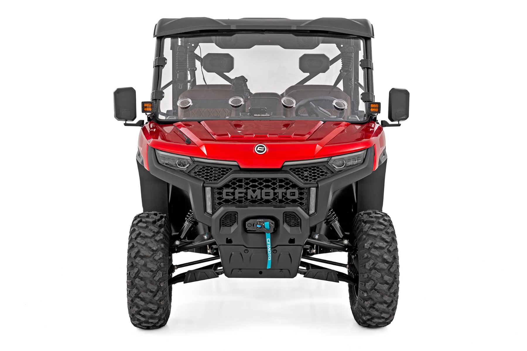 Vented Full Windshield | Scratch Resistant | CFMOTO UFORCE U10 Pro - Image 2