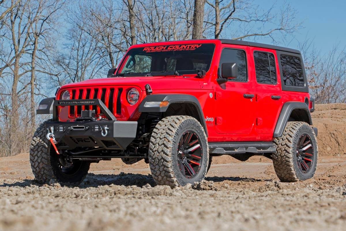 3.5 Inch Lift Kit | Adj Lower | FR D/S | M1R | Jeep Wrangler Unlimited Rubicon (18-23) - Image 4