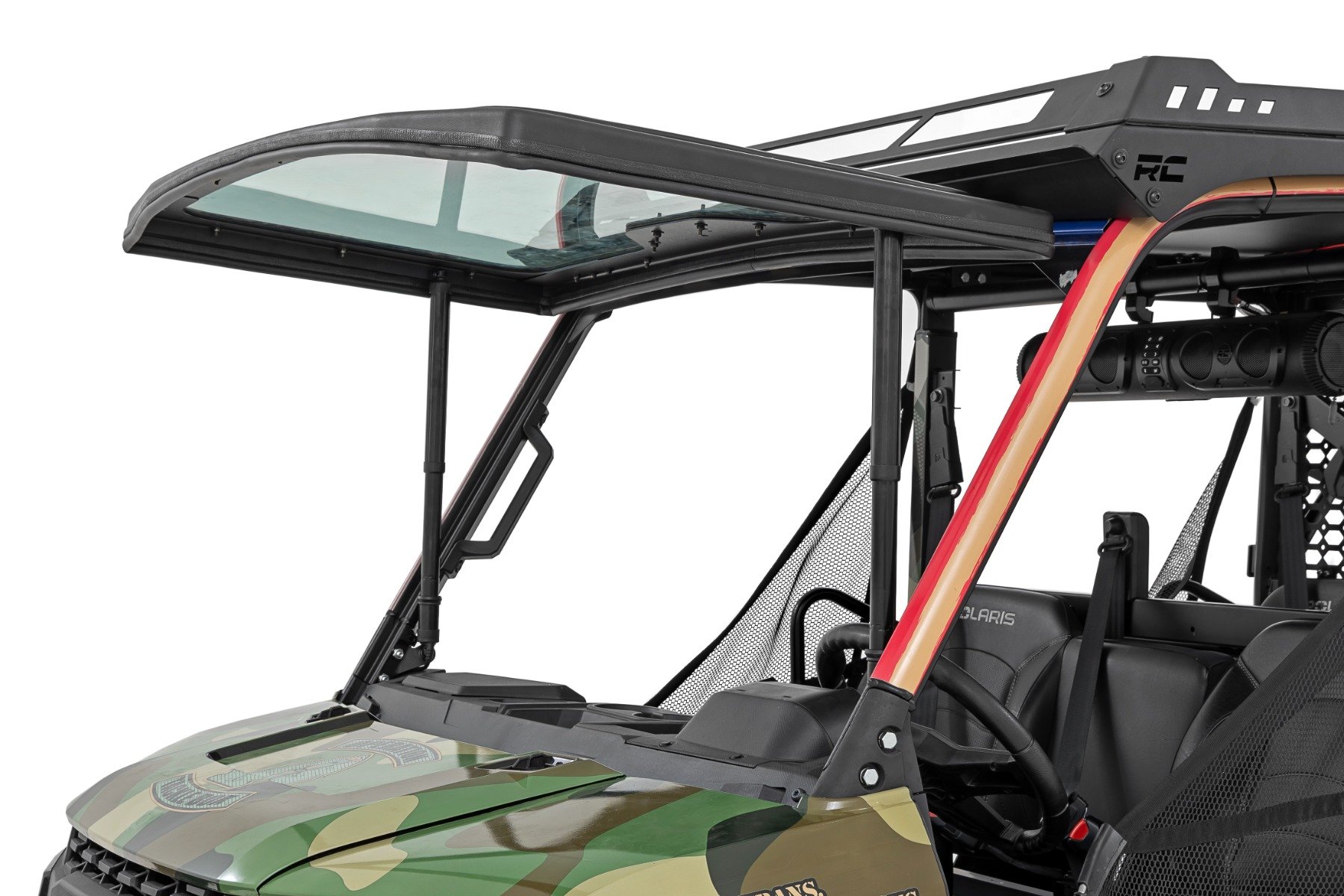 Electric Tilt Windshield | Glass | Formed Frame | Polaris Ranger XP 1000