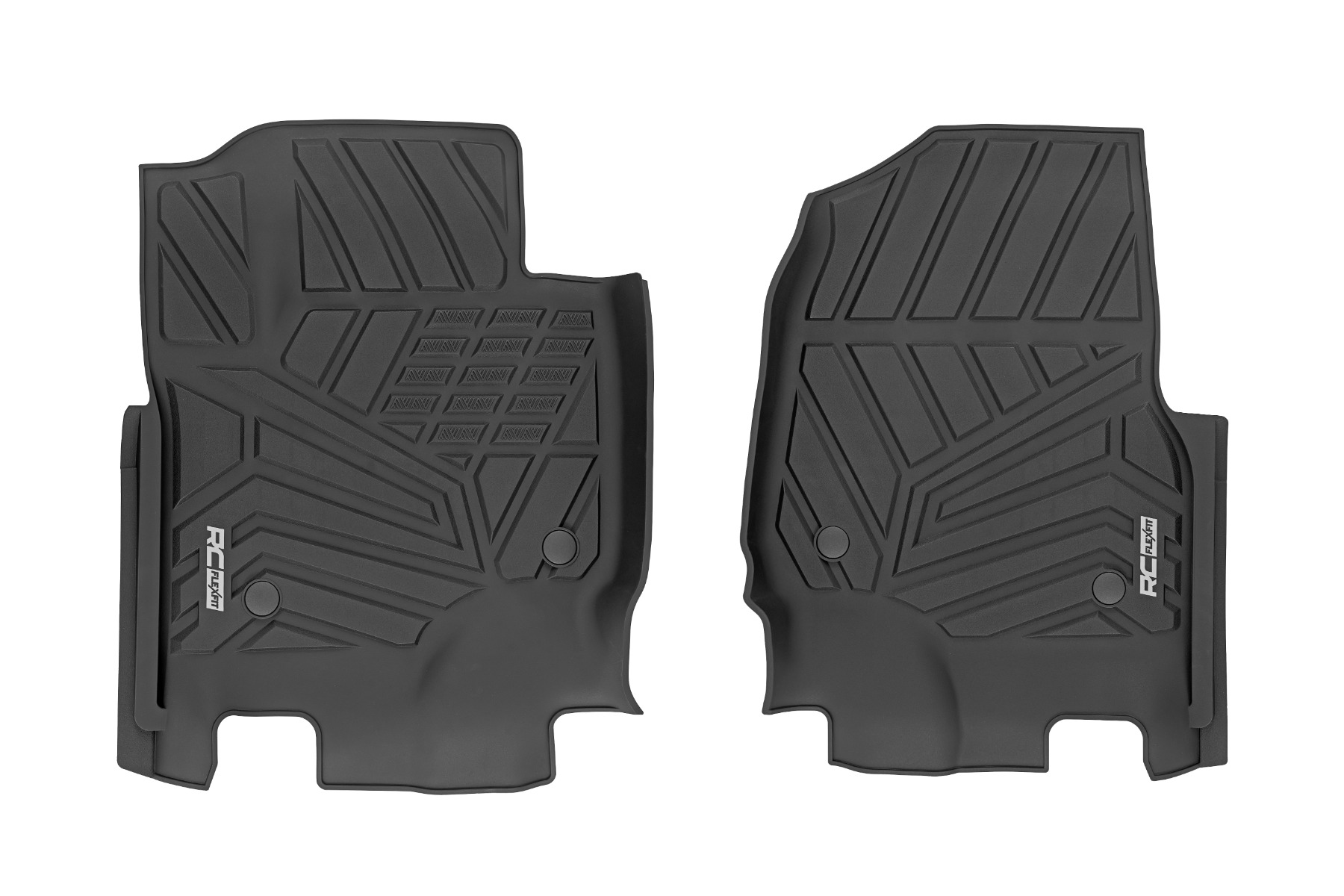 Flex-Fit Floor Mats | Front | Ford F-250/F-350 Super Duty 2WD/4WD (2017-2026)