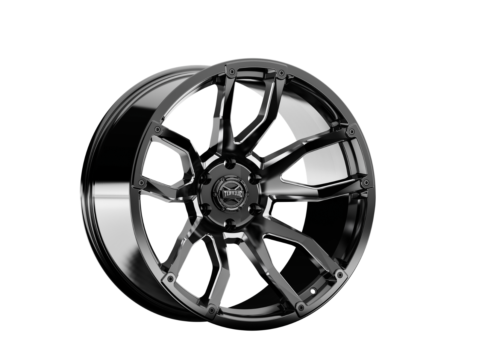 Torque Impact | Gloss Black w/Milled Accents | 20x9 | 6x5.5 | -12mm