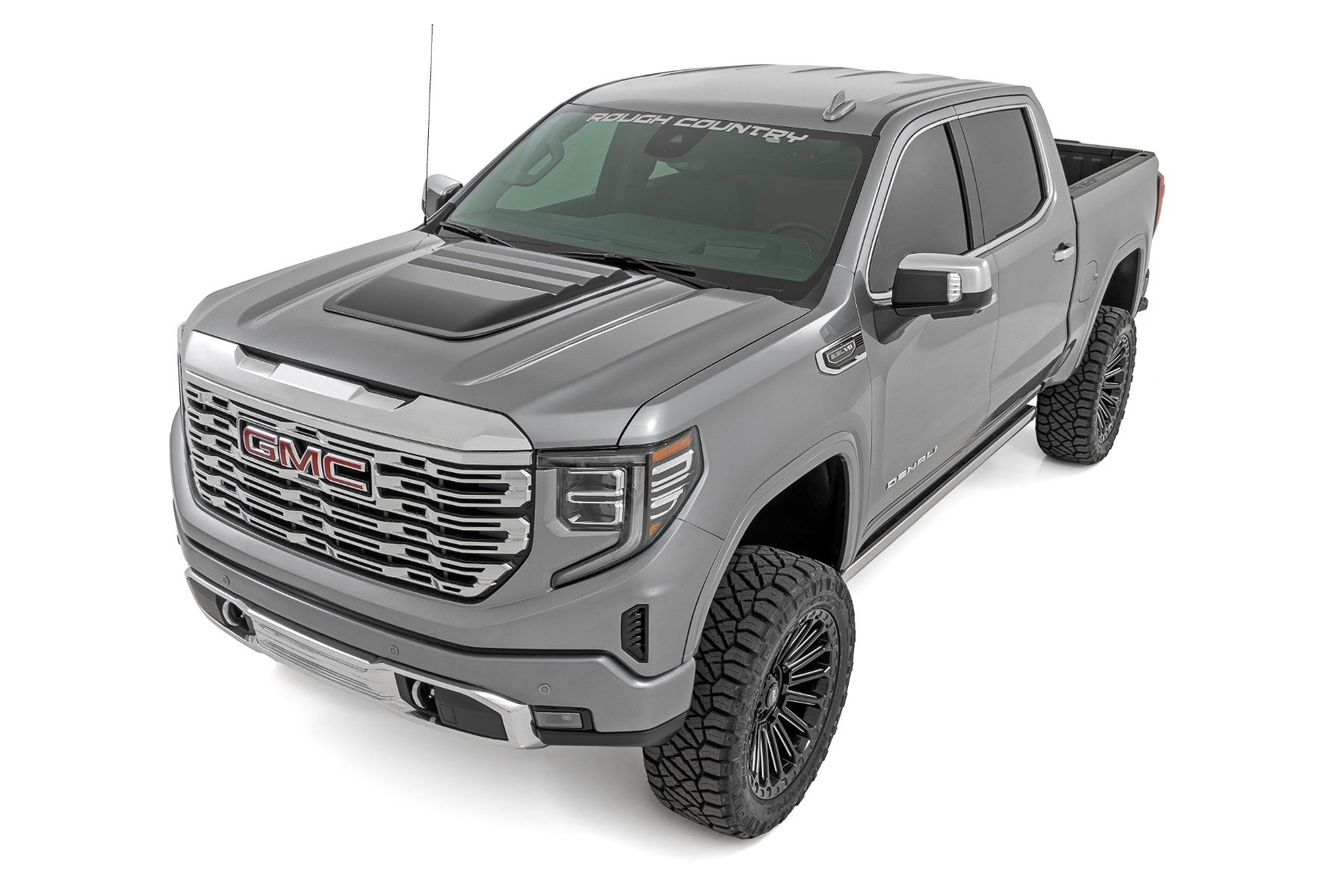 Hood Scoop | G1C Light Steel Gray | GMC Sierra 1500 2WD/4WD (2019-2026) - Image 3