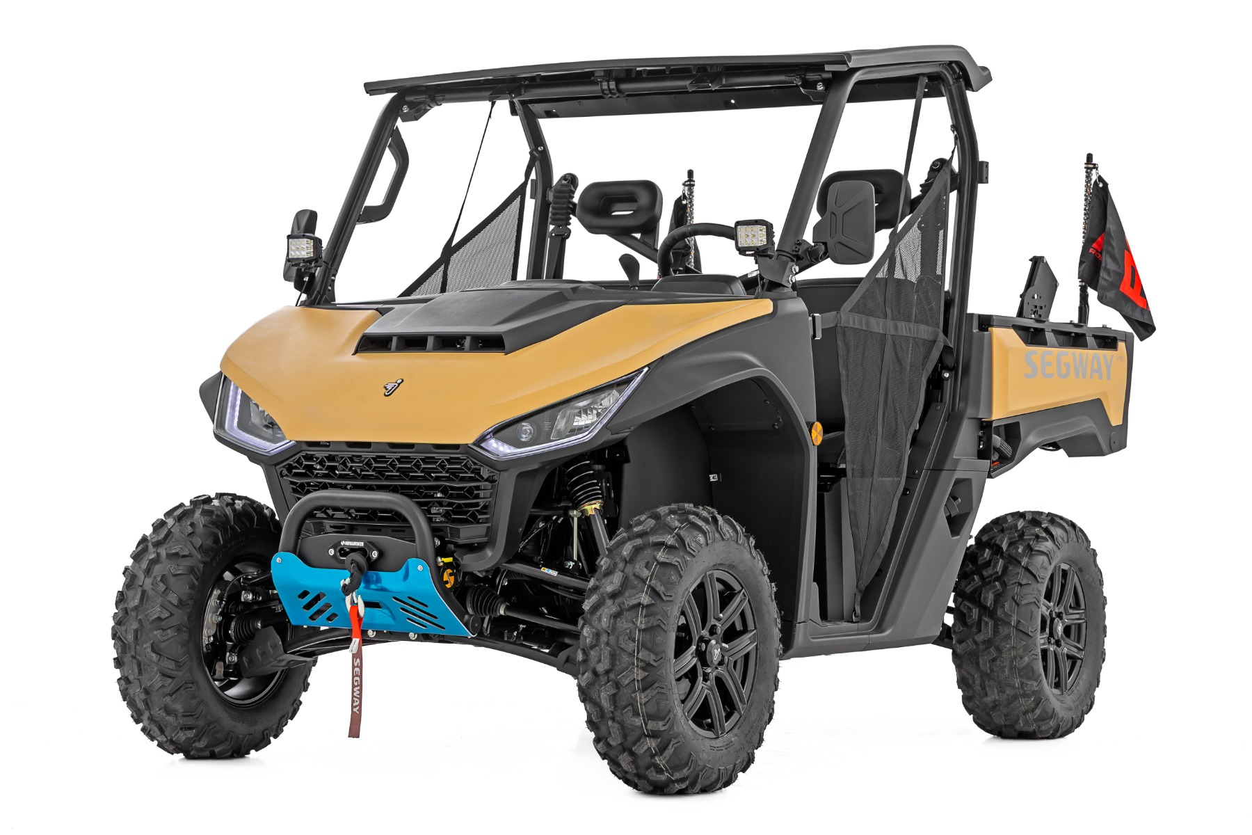 Whip Mount | 2' Multl-Color LED Whip Pair | Can-AM Defender/Segway - Image 3