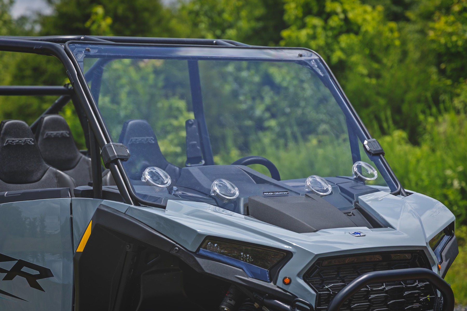 Vented Full Windshield | Scratch Resistant |  Polaris RZR XP4 1000 - Image 5