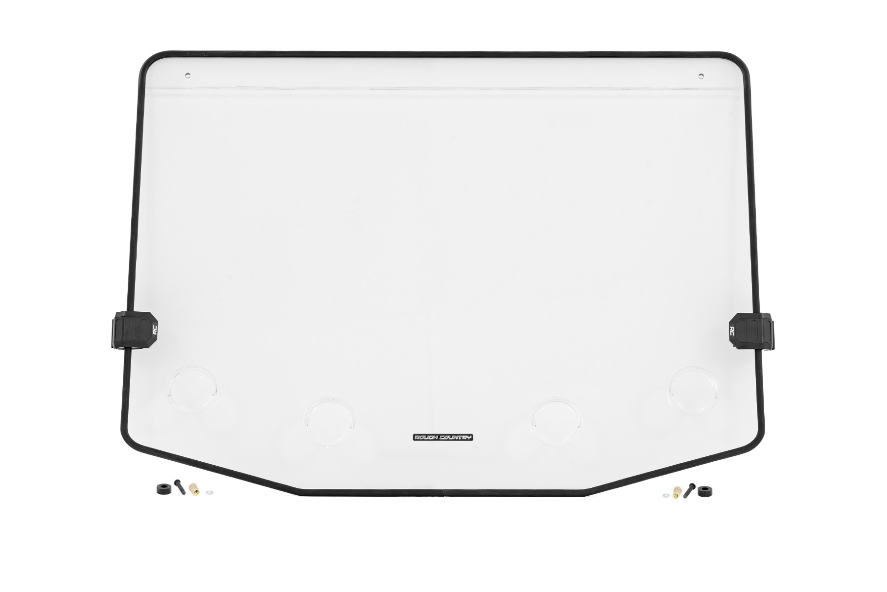 Vented Full Windshield | Scratch Resistant |  Polaris RZR XP4 1000 - Image 4