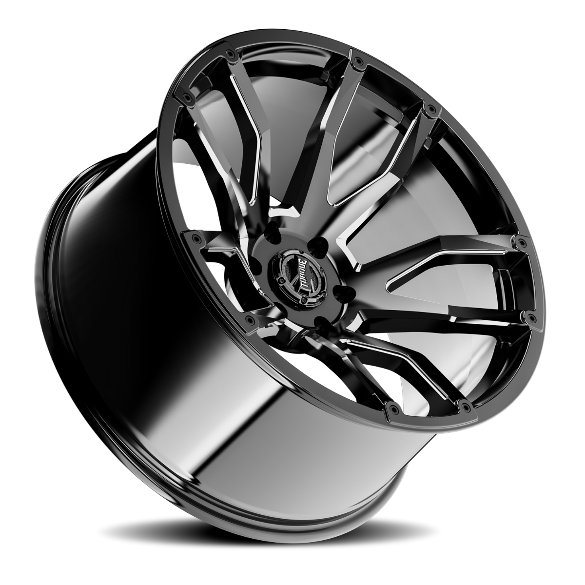 Torque Impact | Gloss Black w/Milled Accents | 20x9 | 6x5.5 | -12mm - Image 2