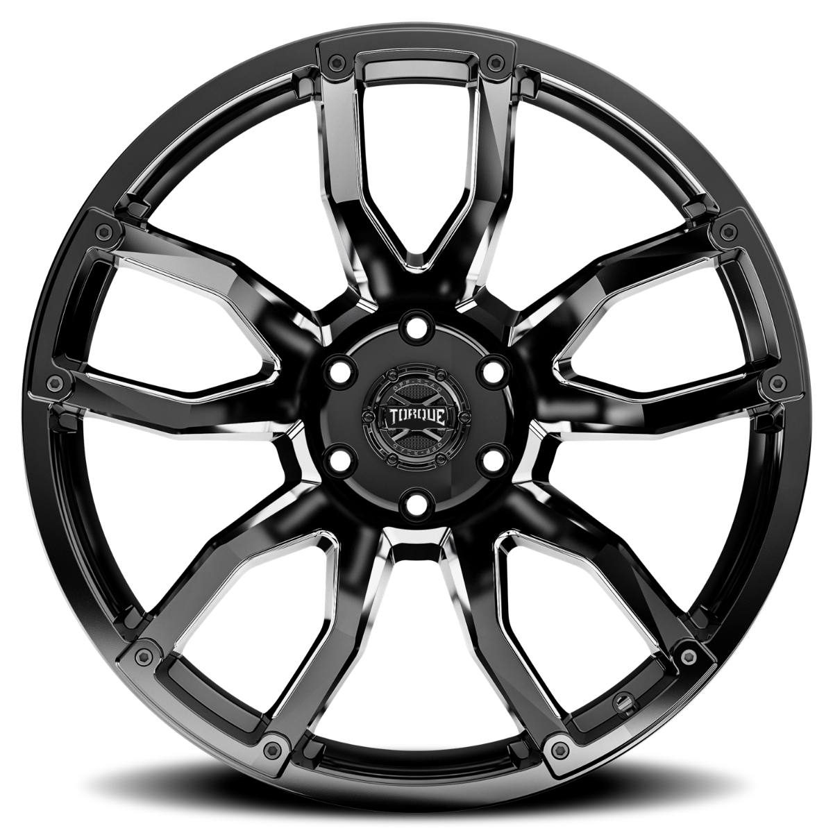 Torque Impact | Gloss Black w/Milled Accents | 20x9 | 6x135 | -12mm - Image 4