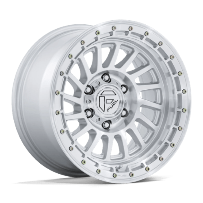 Fuel 1pc Fc897 Havoc Gloss Silver W/ Machined Face 17x9 (+1) 5x127