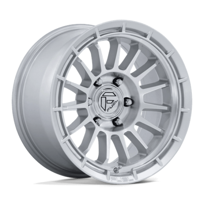 Fuel 1pc Fc905 Ascend Gloss Silver W/ Machined Face 17x9 (+1) 6x135
