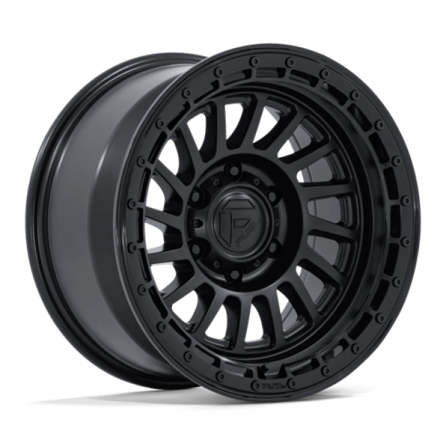 Fuel 1pc Fc897 Havoc Matte Black W/ Gloss Black Lip 18x9 (+1) 6x135