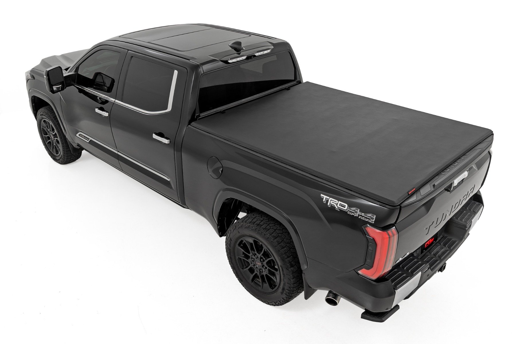 Soft Tri-Fold Bed Cover | 6'7" Bed | with & w/o OE Rails | Toyota Tundra 2WD/4WD (2022-2025) - Image 3